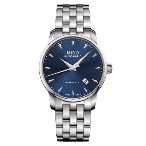 Mido Mido Baroncelli Tradition Stainless Steel / Midnight Blue