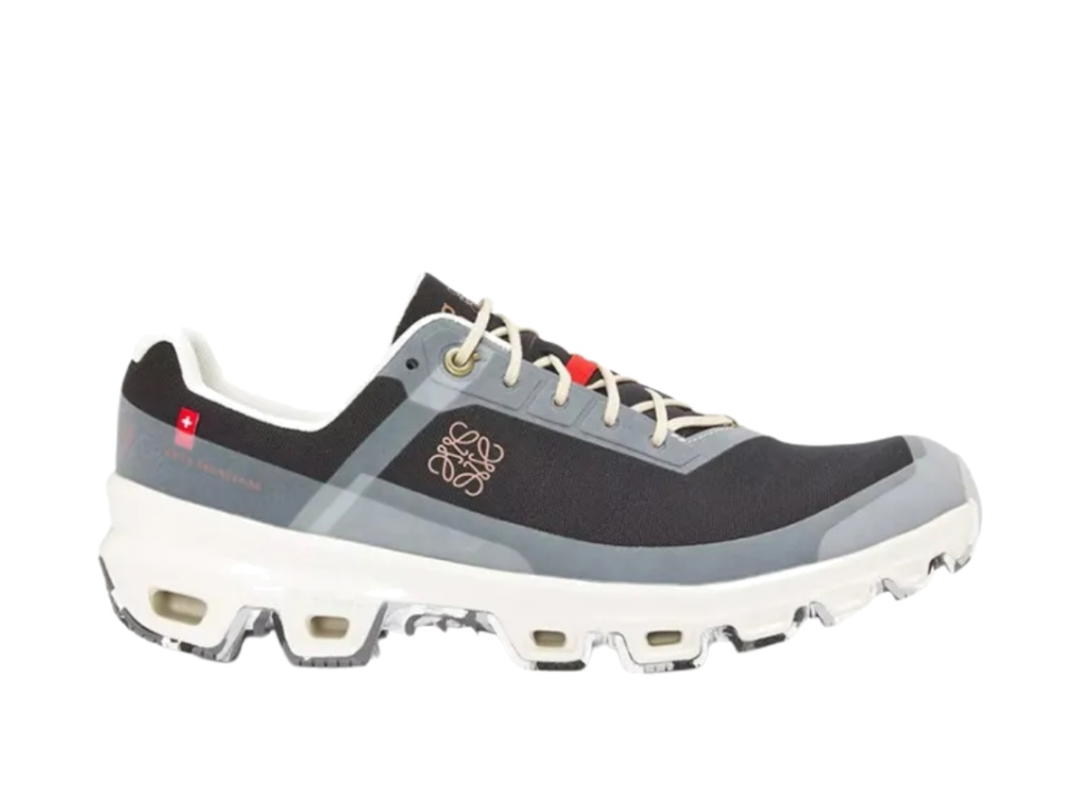 Loewe Loewe x On Running Cloudventure Cushioning Low-Top Sports Casual Shoes Men's Black