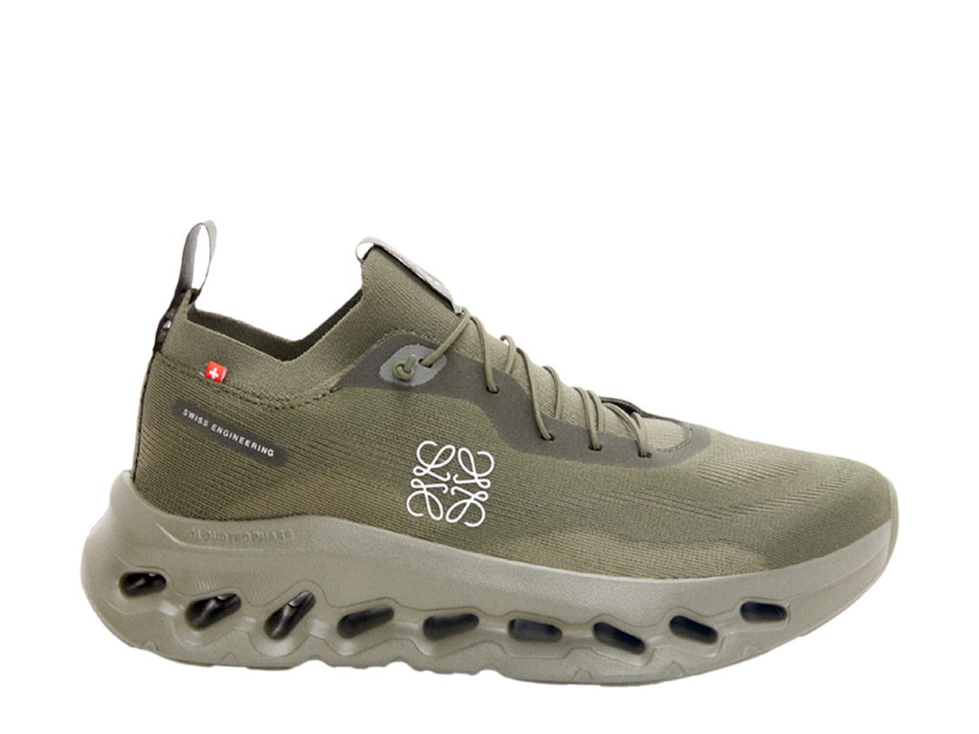 On Loewe x On Cloudtilt Sneaker In Polyester Khaki Green
