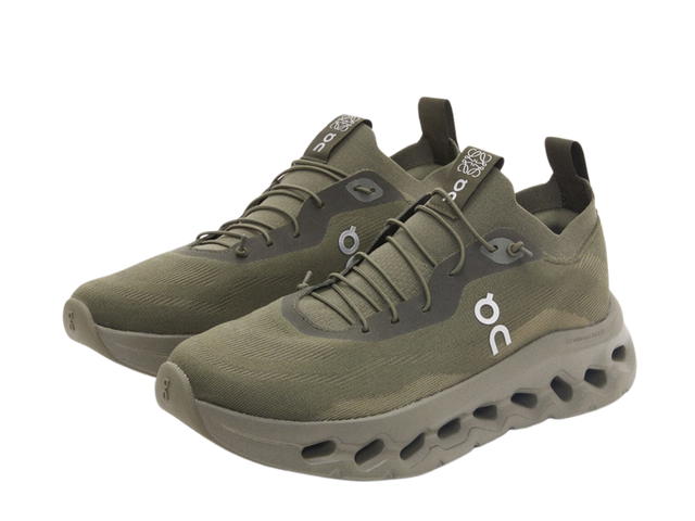 On Loewe x On Cloudtilt Sneaker In Polyester Khaki Green - view 2