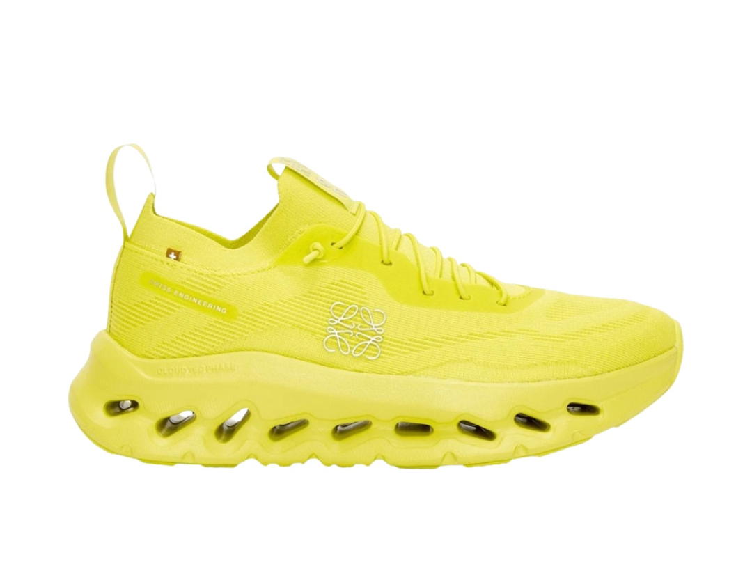 Loewe Loewe Cloudtilt Low Top Casual Shoes Men's Neon Yellow