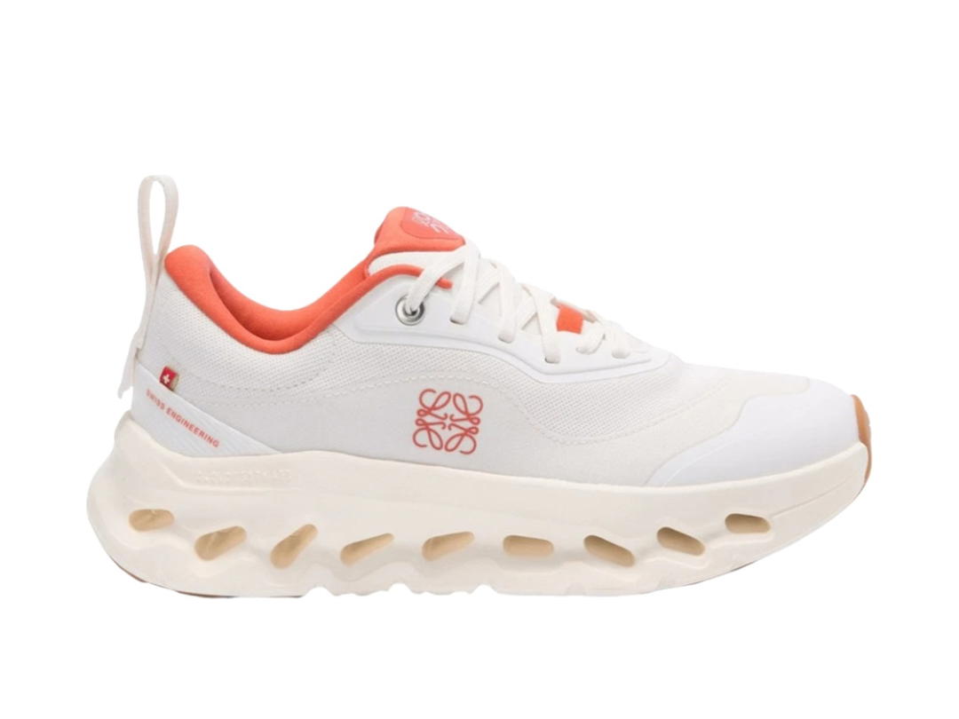 Loewe On x Loewe Cloudtilt 2.0 Low Top Casual Shoes Men's White Orange