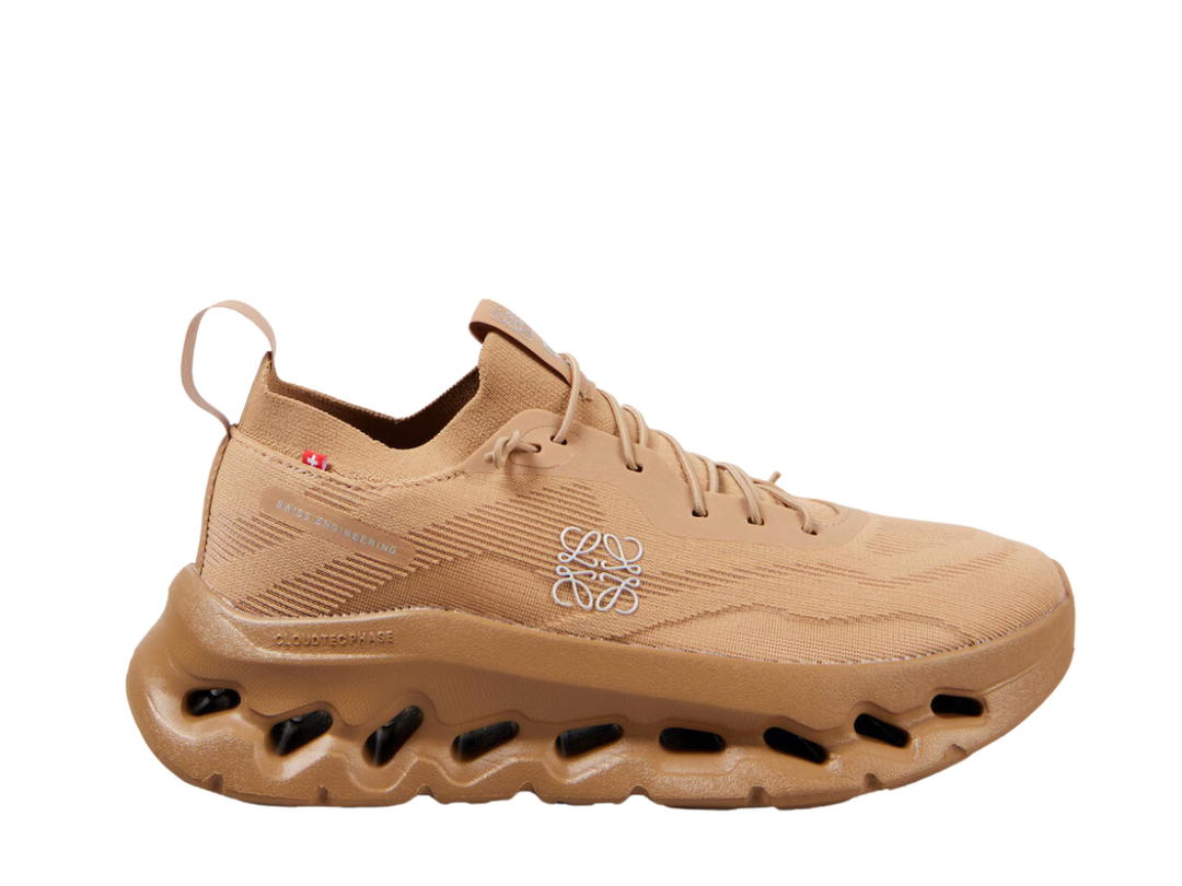 On Running Loewe x On Running Cloudtilt Sneakers In Fabric Dark Sand