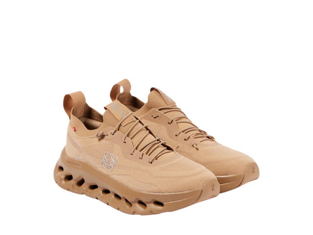 On Running Loewe x On Running Cloudtilt Sneakers In Fabric Dark Sand - view 2