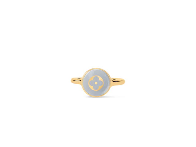 Louis Vuitton Louis Vuitton LV Pearly Confetti Ring Grey - view 1