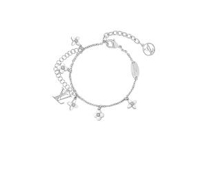 Buy Louis Vuitton LV Floragram Bracelet Palladium at Sasom – Authentic and Ready to Ship