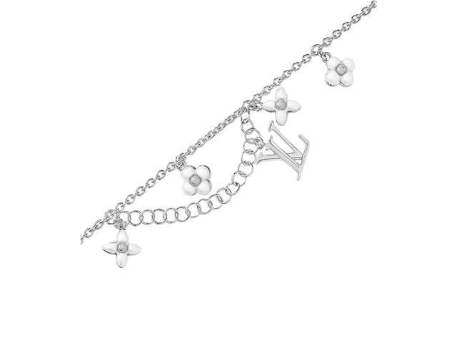 Louis Vuitton Louis Vuitton LV Floragram Bracelet Palladium - view 2