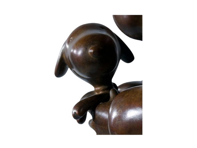 Mackcha Mackcha In Tribute To Peanuts Bronze (Eternal Love) - view 2
