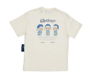 Buy Mackcha Chalotte's Castle T-shirt Beige at Sasom – Authentic and Ready to Ship