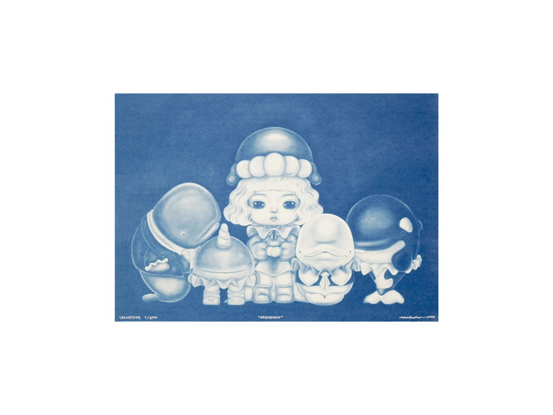 Mackcha Mackcha Friendmily Cyanotype 2024