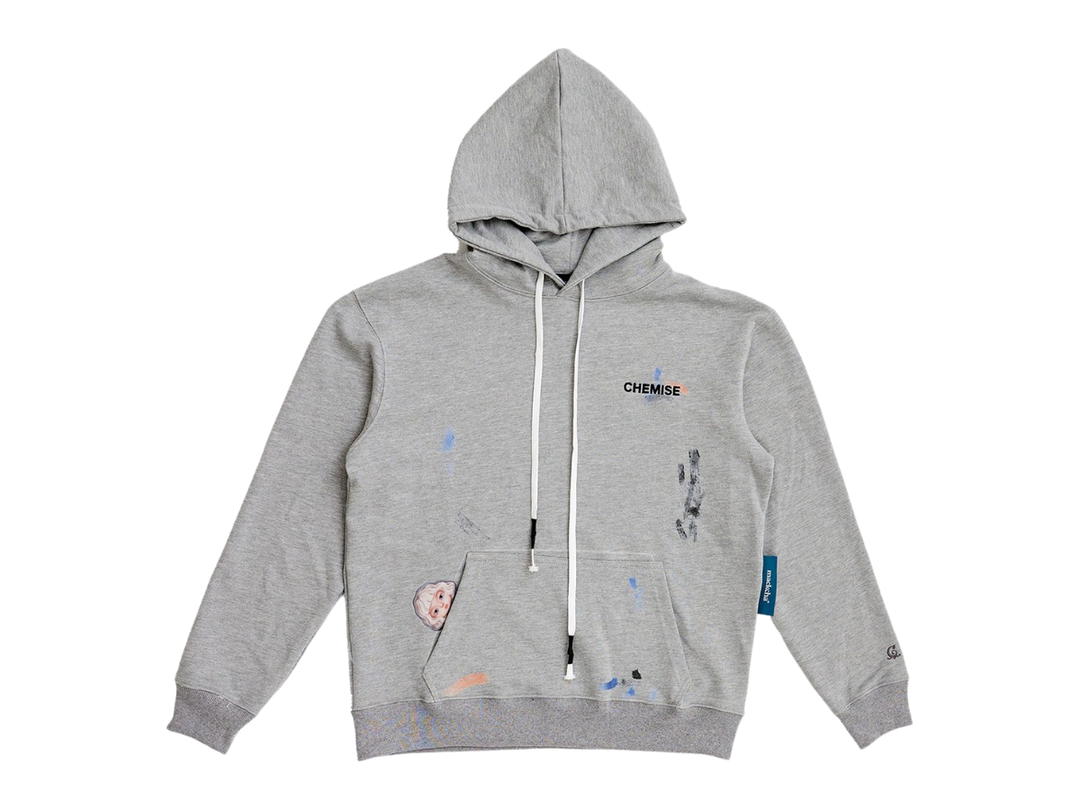 Mackcha Mackcha Queen Chalotte's Hoodie Grey Topdye