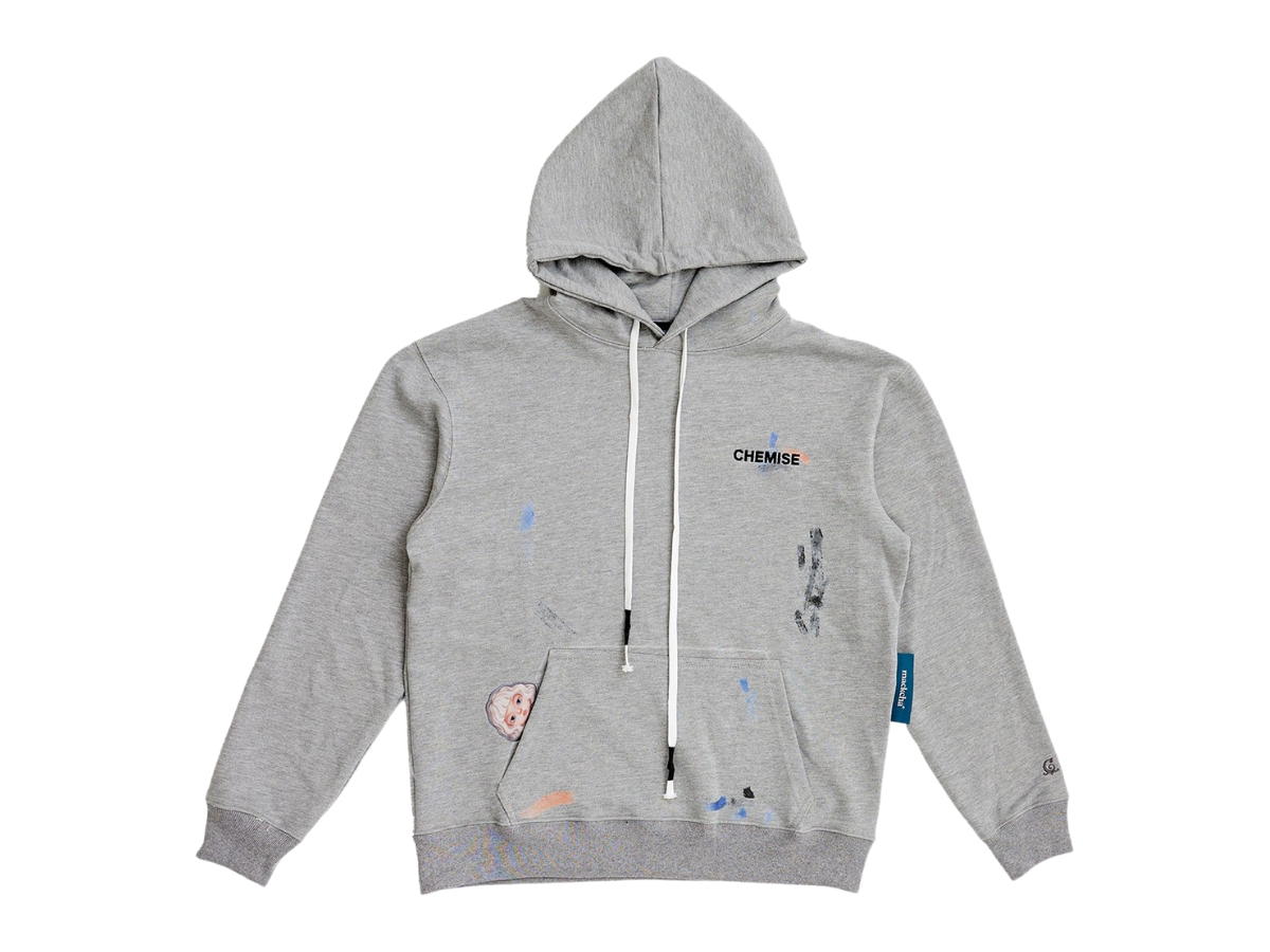 Mackcha Mackcha Queen Chalotte's Hoodie Grey Topdye
