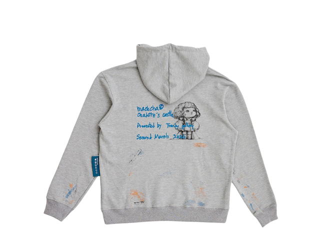Mackcha Mackcha Queen Chalotte's Hoodie Grey Topdye - view 2