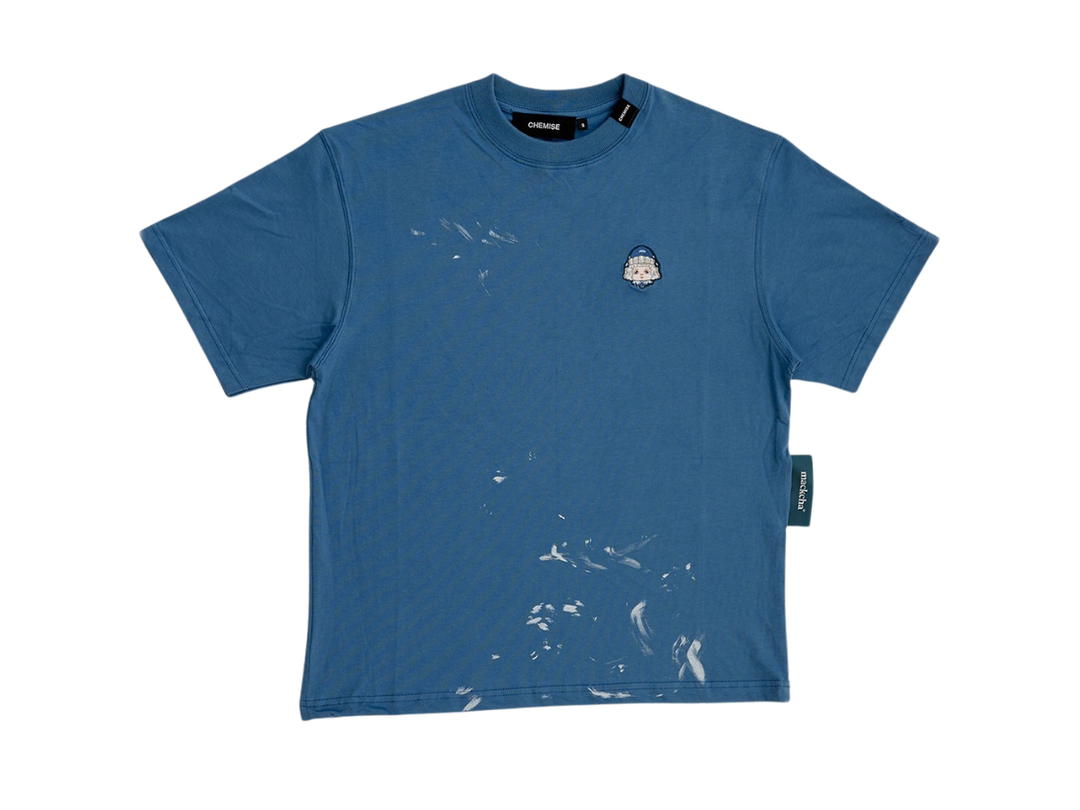 Mackcha Mackcha Queen Chalotte T-shirt Blue