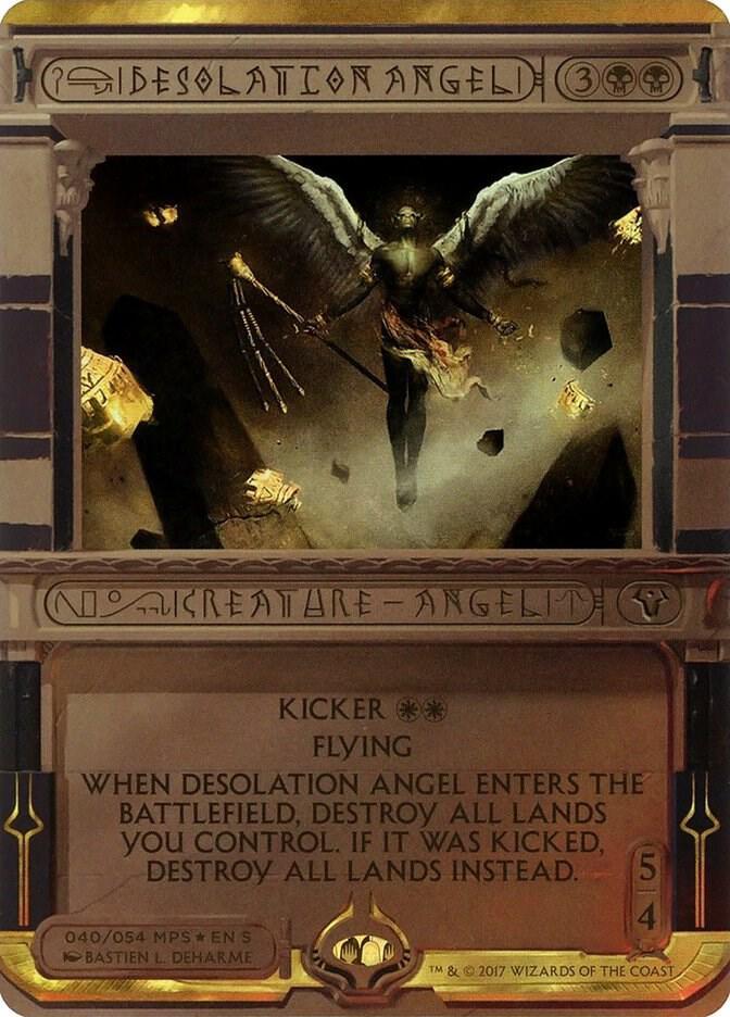 Magic The Gathering Magic The Gathering Desolation Angel Mythic [40] - Masterpiece Series: Amonkhet Invocations
