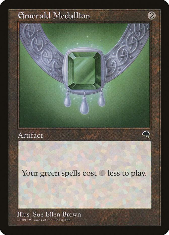 Magic The Gathering Magic The Gathering Emerald Medallion Rare [283] - Tempest