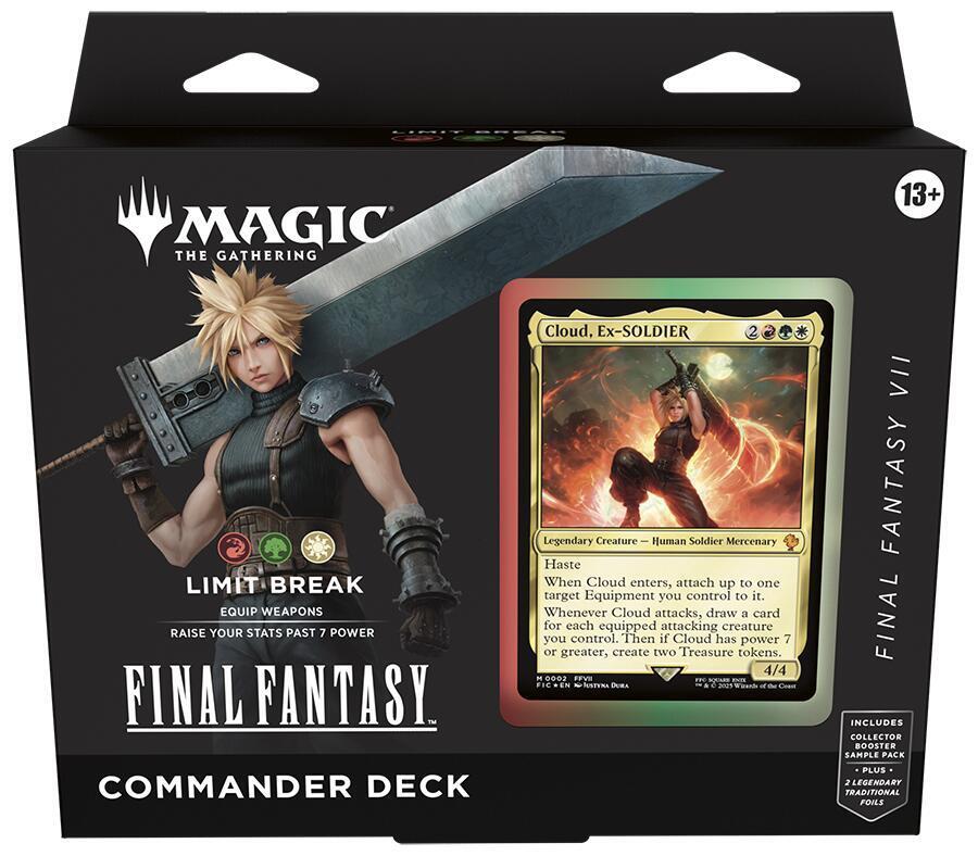 Magic The Gathering Magic The Gathering FINAL FANTASY Commander Deck - FINAL FANTASY VII Limit Break - Commander: FINAL FANTASY