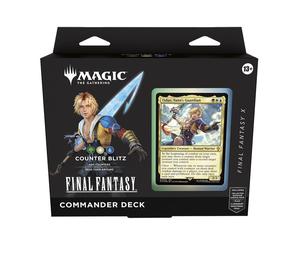 Buy Magic The Gathering FINAL FANTASY Commander Deck - FINAL FANTASY X Counter Blitz - Commander: FINAL FANTASY at Sasom – Authentic and Ready to Ship