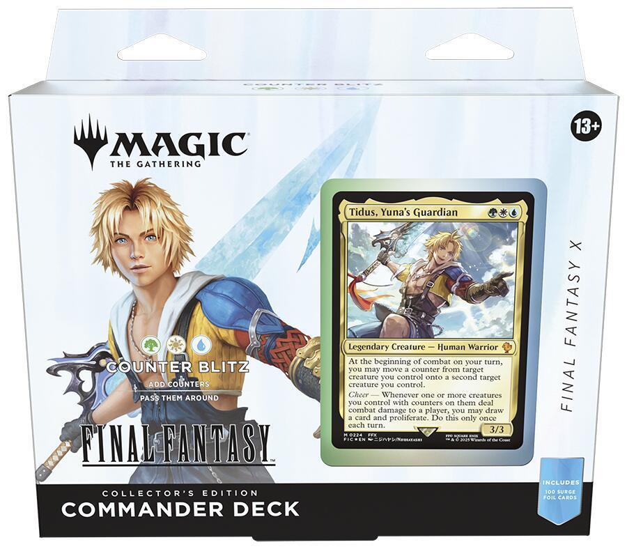 Magic The Gathering Magic The Gathering FINAL FANTASY Commander Deck - FINAL FANTASY X Counter Blitz (Collector's Edition) - Commander: FINAL FANTASY