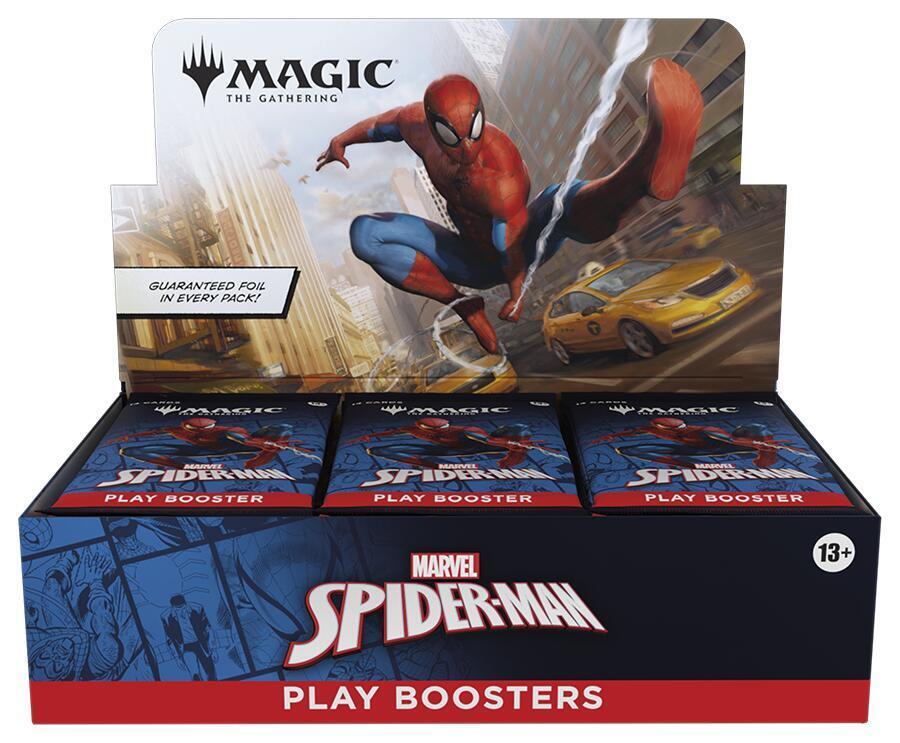 Magic The Gathering Magic The Gathering Marvel's Spider-Man - Play Booster Display - Marvel's Spider-Man