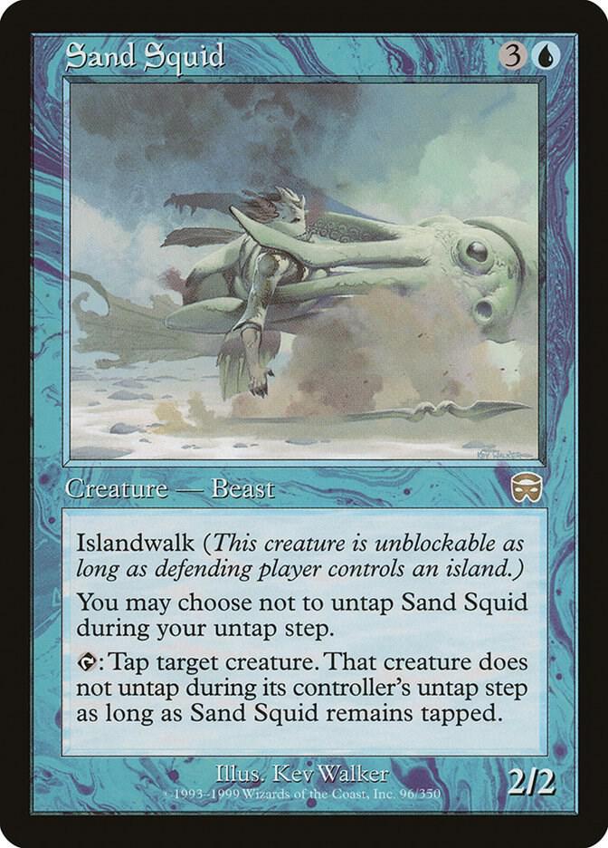 Magic The Gathering Magic The Gathering Sand Squid Rare [96] - Mercadian Masques