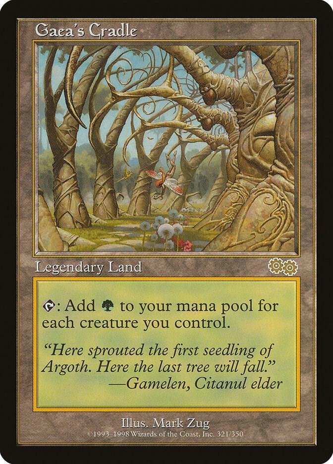 Magic The Gathering Magic The Gathering Gaea's Cradle Rare [321] - Urza's Saga