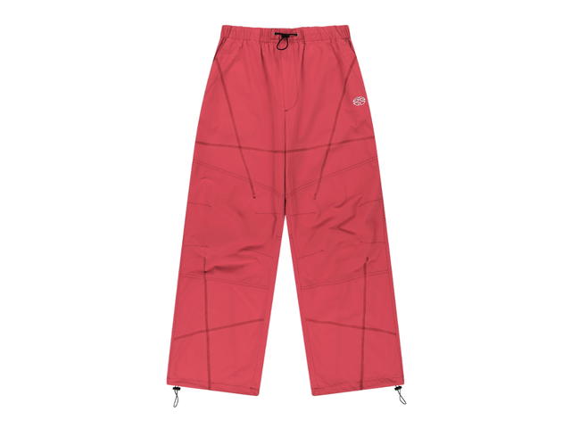 Mahagrid Mahagrid Cover Stitch Parachute Pant Red - view 1