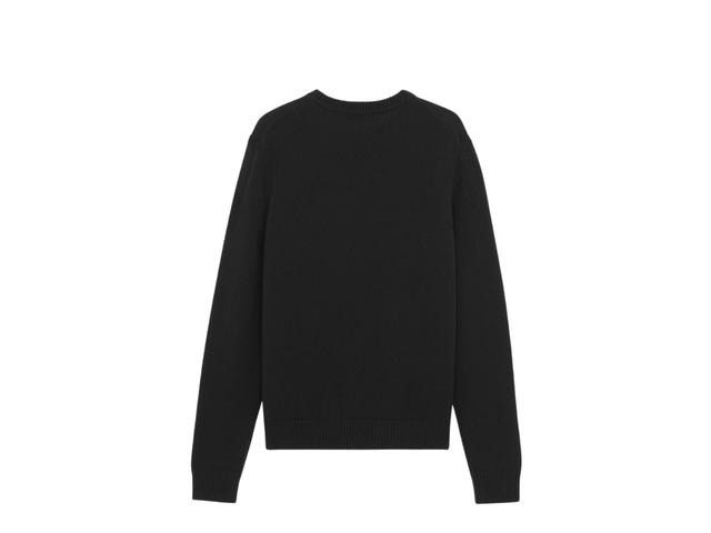Maison Kitsune Maison Kitsune Big Fox Head Classic Pullover Black - view 2
