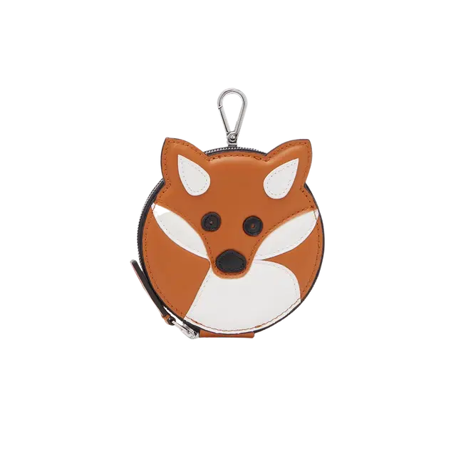 Maison Kitsune Maison Kitsune Fox Head Coin Purse with Hook Fox - view 1