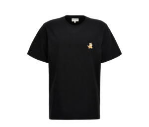 Buy Maison Kitsune Speedy Fox Patch Comfort T-Shirt Black at Sasom – Authentic and Ready to Ship