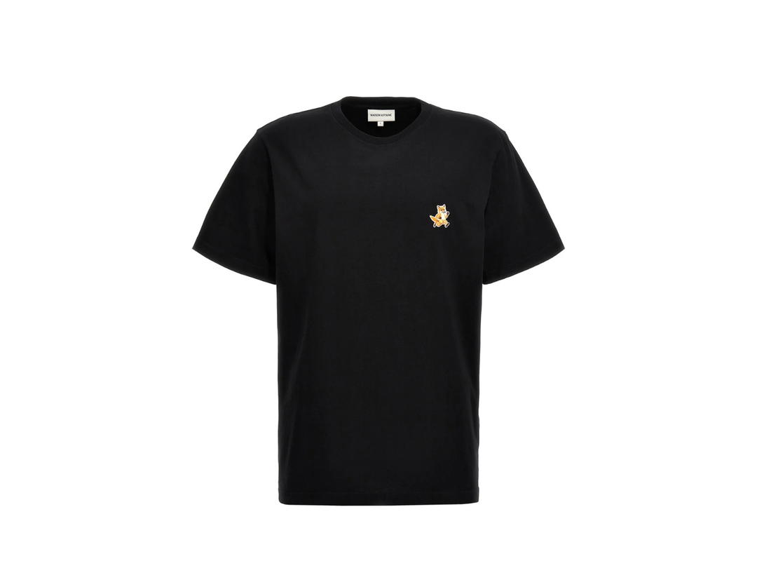 Maison Kitsune Maison Kitsune Speedy Fox Patch Comfort T-Shirt Black