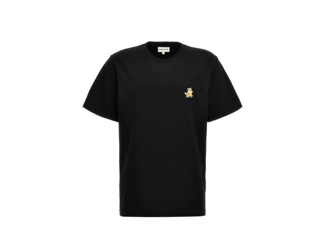 Maison Kitsune Maison Kitsune Speedy Fox Patch Comfort T-Shirt Black - view 1