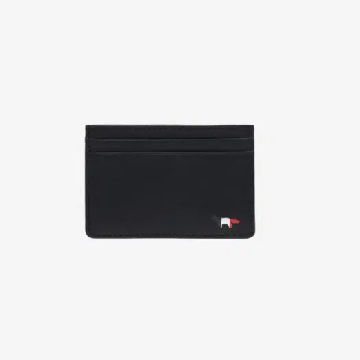 Buy Maison Kitsune Tricolor Fox Card Holder Black at Sasom – Authentic and Ready to Ship