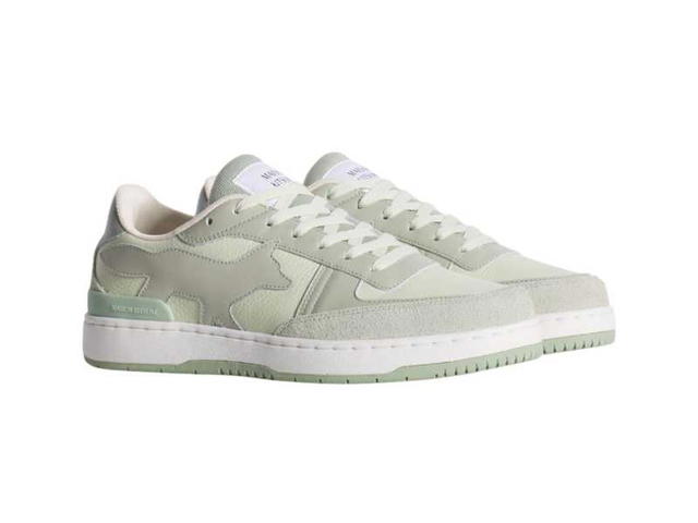 Maison Kitsune Maison Kitsune Chiru Trainers Court Green/Mint Ice Women - view 3