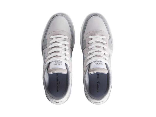 Maison Kitsune Maison Kitsune Chiru Trainers Patina Grey/Sea Salt Women - view 4