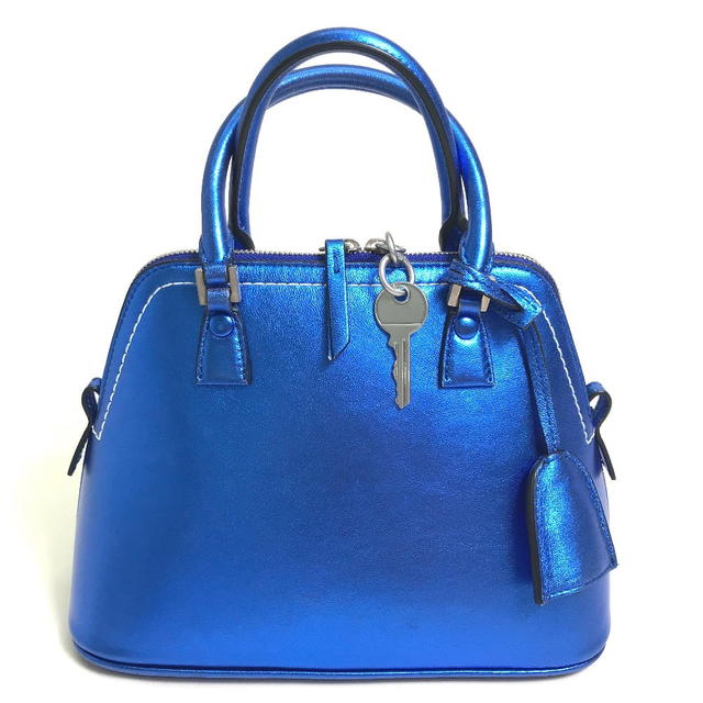Maison Margiela Maison Margiela 5AC 2WAY Shoulder Bag Leather blue - view 2