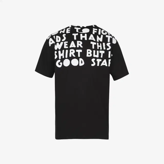 Maison Margiela Maison Margiela AIDS Jersey T-Shirt Black - view 2