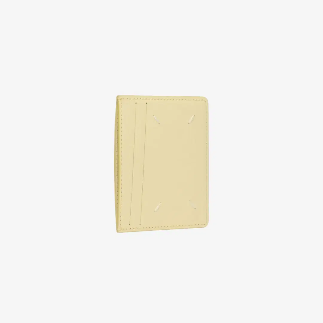 Maison Margiela Maison Margiela Four Stitches Card Holder Lemon