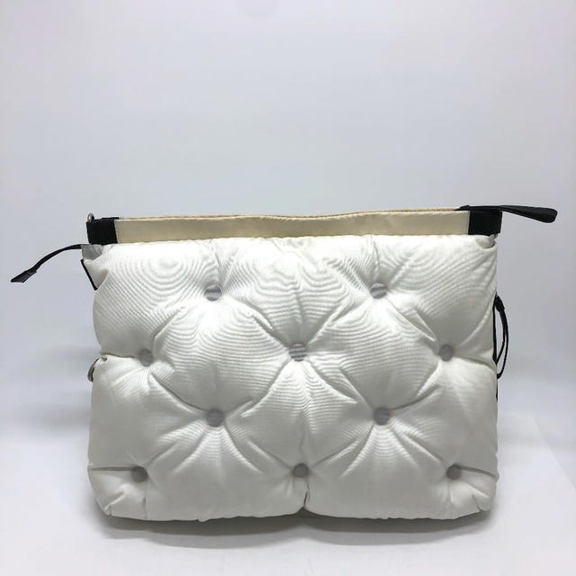 Maison Margiela Maison Margiela Gram slam Shoulder Bag Canvas/Leather White/SilverHardware - view 2
