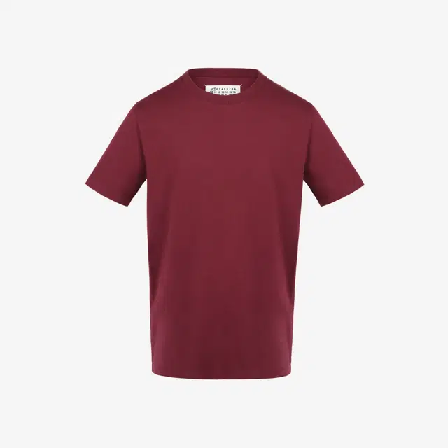 Maison Margiela Maison Margiela Organic Cotton T-Shirt Bordeaux - view 2