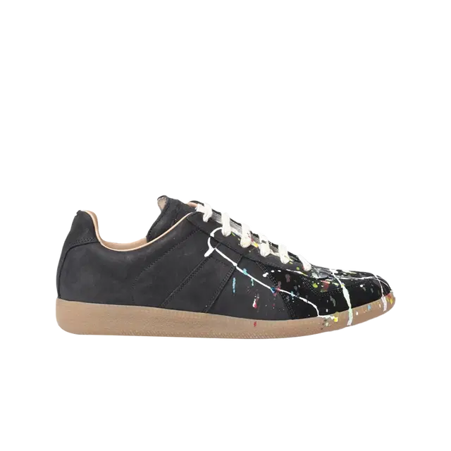 Maison Margiela Maison Margiela Paint Replica German Army Trainer (GAT) Black - view 2