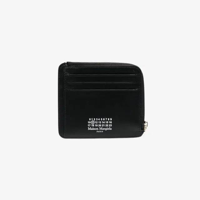 Maison Margiela Maison Margiela Soft Calfskin Keychain Wallet Black - view 1