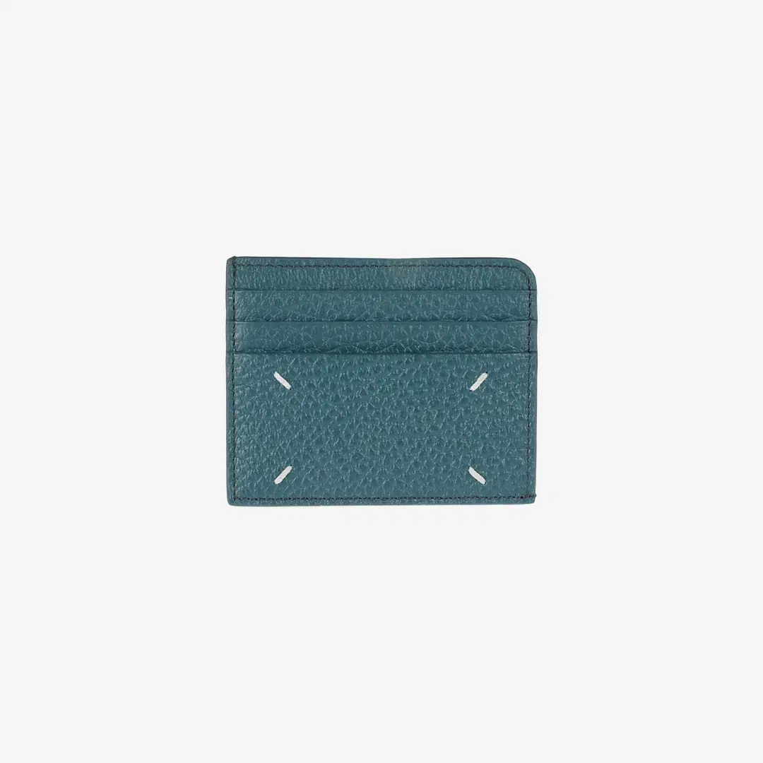 Maison Margiela Maison Margiela Stitch Card Holder Green