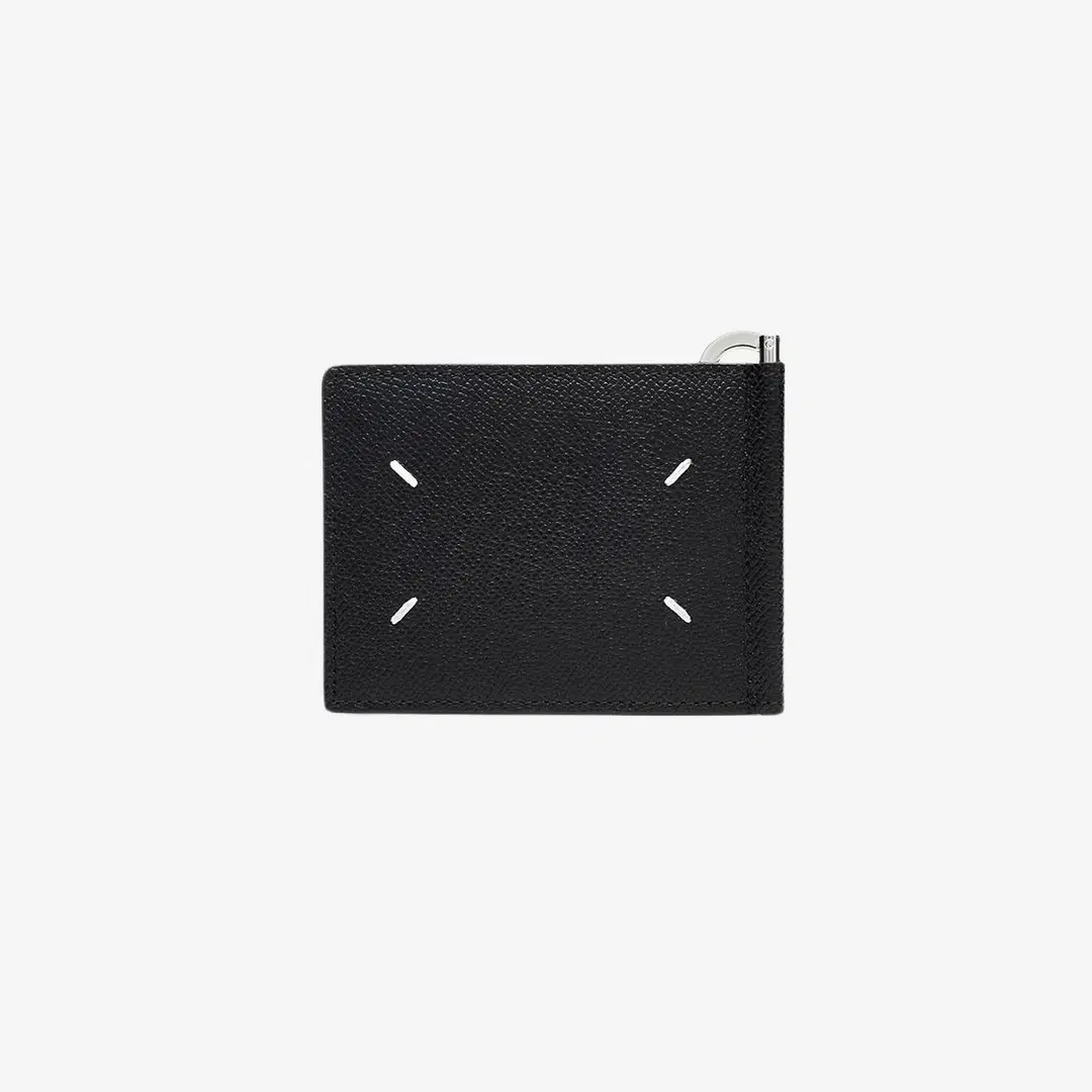 Maison Margiela Maison Margiela Tri-Fold Money Clip Wallet Black