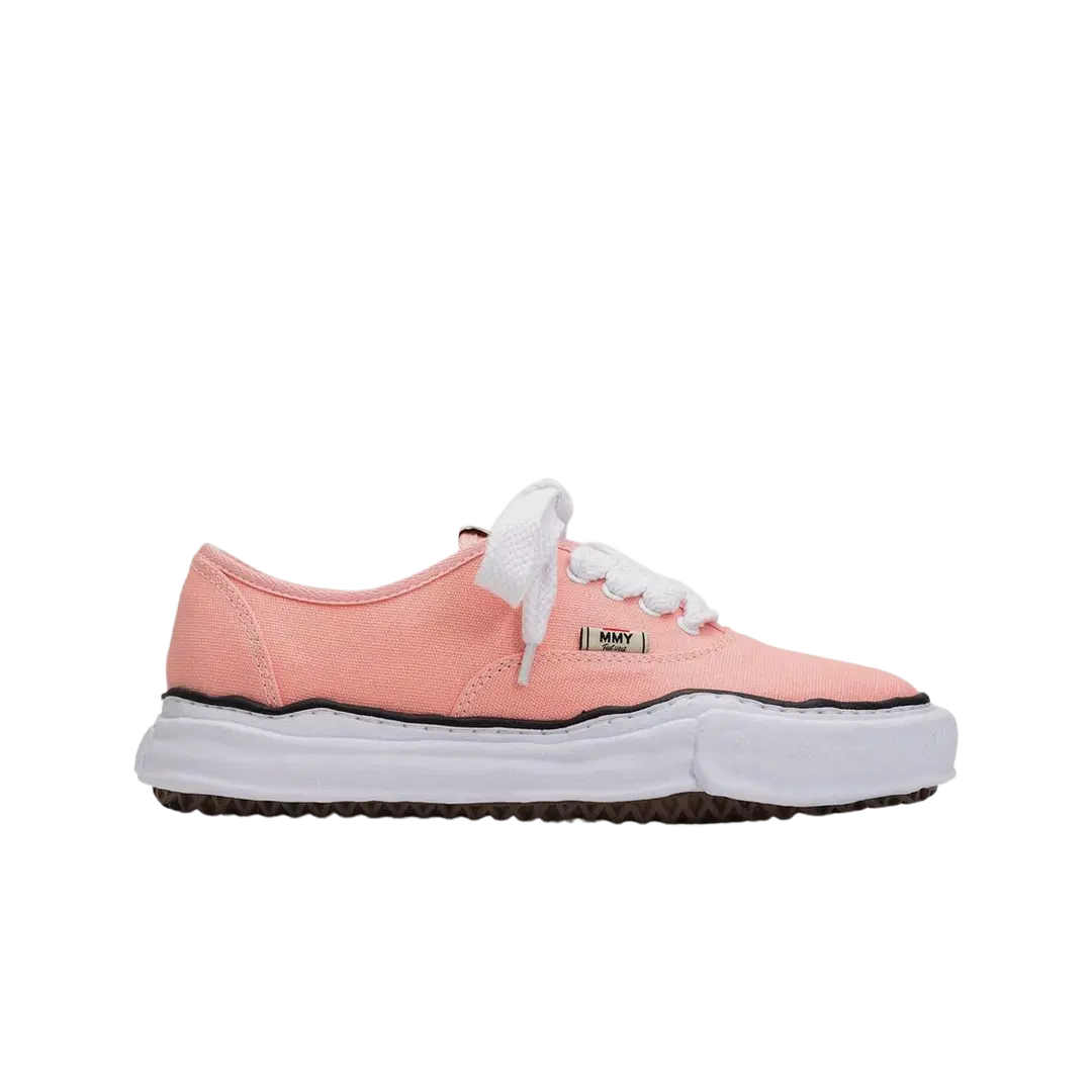 Maison Mihara Yasuhiro Maison Mihara Yasuhiro Baker OG Sole Canvas Low Cut Sneakers Pink
