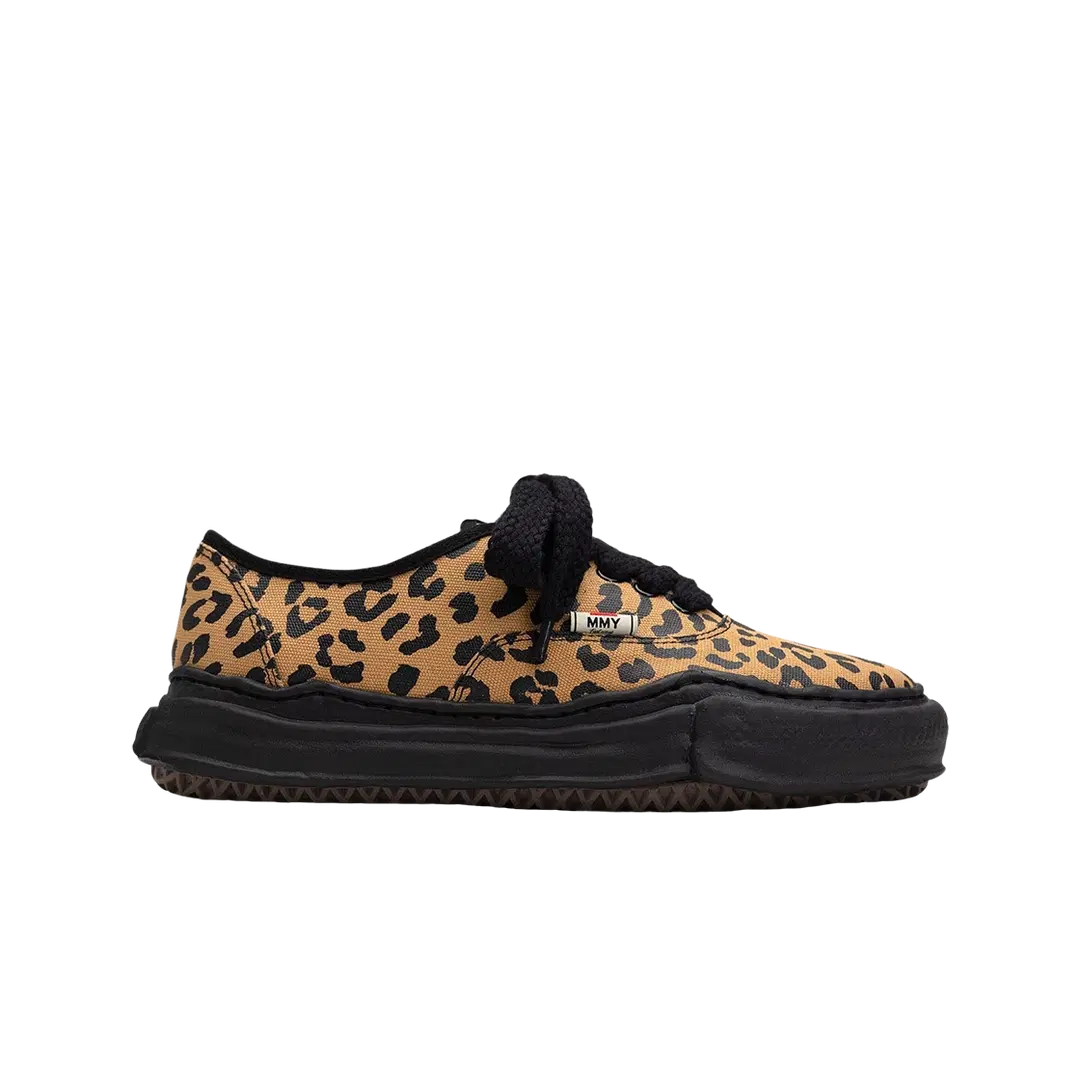 Maison Mihara Yasuhiro Maison Mihara Yasuhiro Baker OG Sole Leopard Canvas Low-top Sneakers Brown