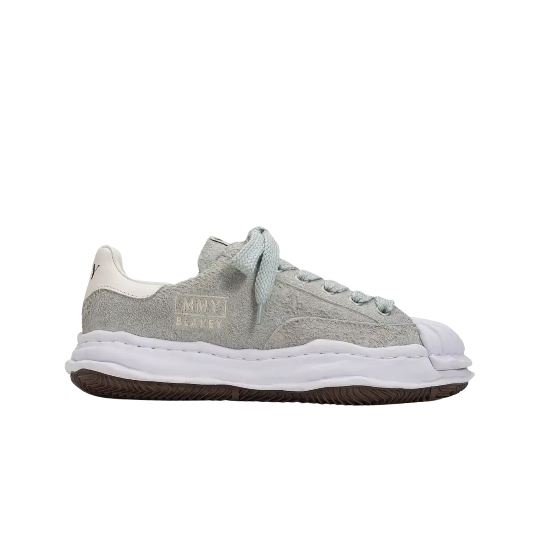 Maison Mihara Yasuhiro Maison Mihara Yasuhiro Blakey OG Sole Broken Suede Low-top Sneakers Light Blue