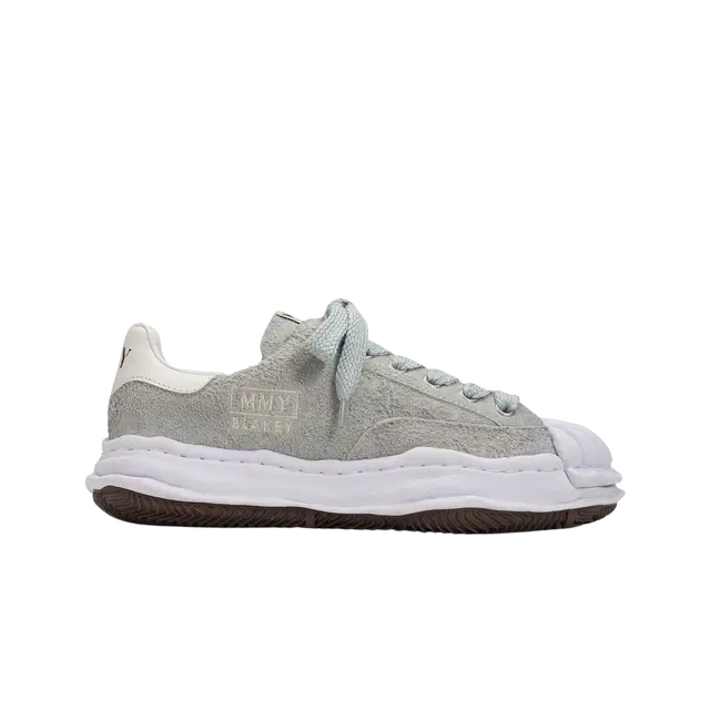 Maison Mihara Yasuhiro Maison Mihara Yasuhiro Blakey OG Sole Broken Suede Low-top Sneakers Light Blue - view 1
