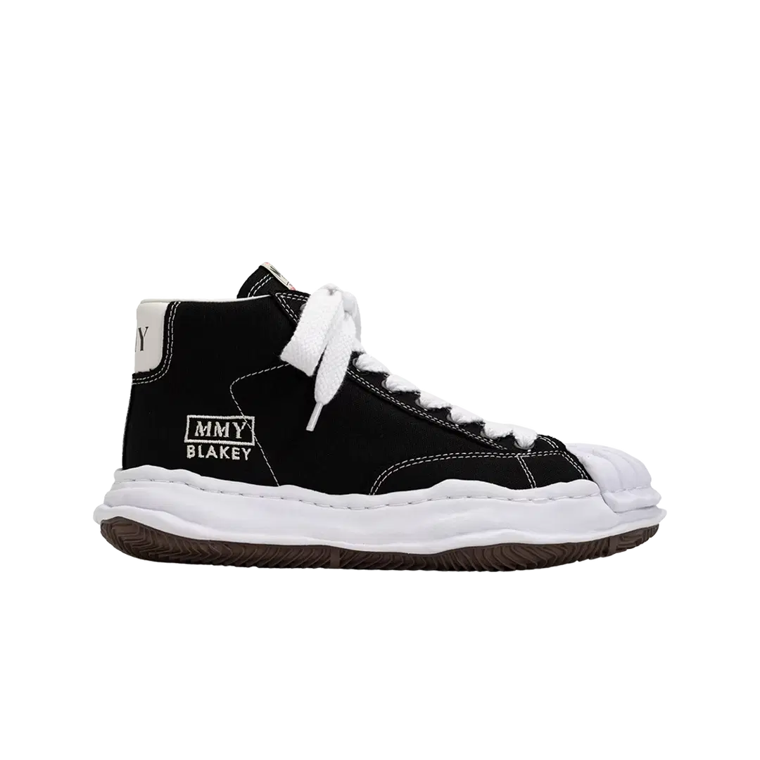 Maison Mihara Yasuhiro Maison Mihara Yasuhiro Blakey OG Sole Canvas High-top Sneakers Black