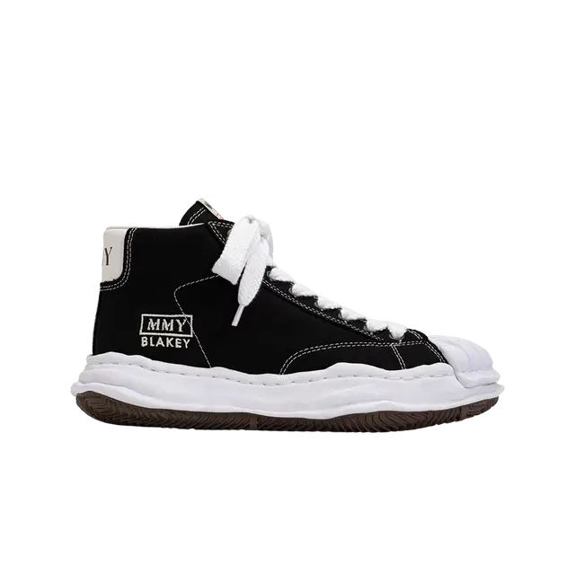 Maison Mihara Yasuhiro Maison Mihara Yasuhiro Blakey OG Sole Canvas High-top Sneakers Black - view 1
